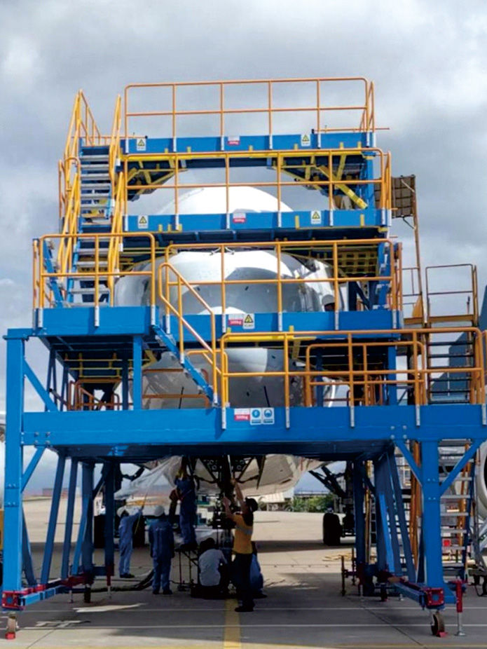 寬體機(jī)機(jī)頭平臺(tái)